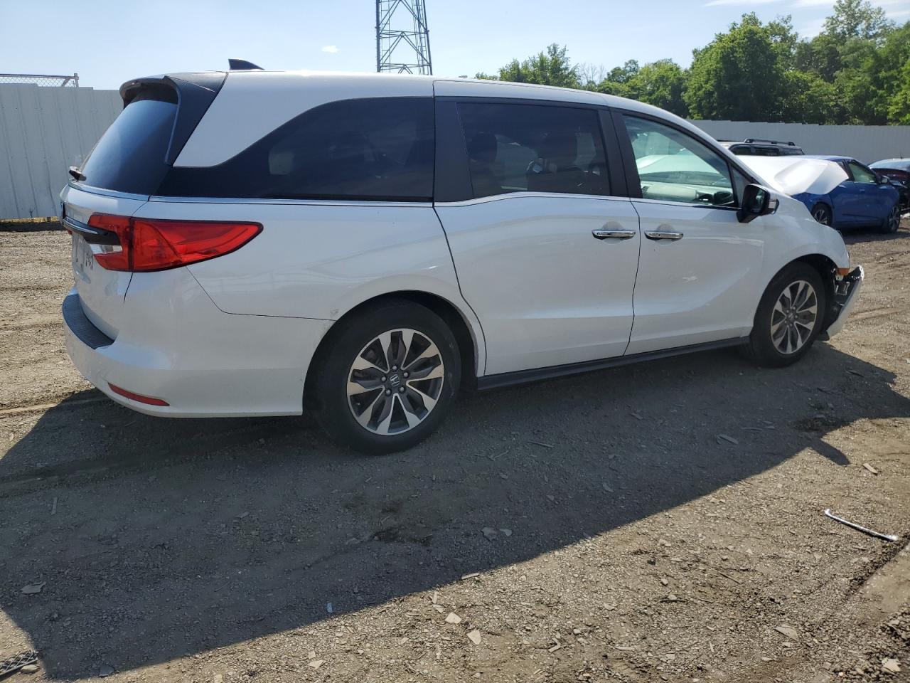 2022 HONDA ODYSSEY EXL VIN:5FNRL6H72NB020858