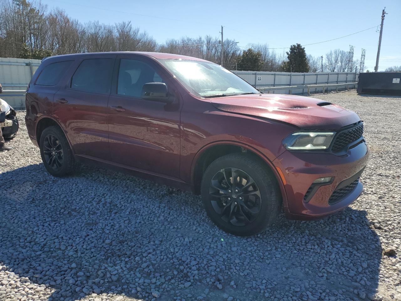 2022 DODGE DURANGO GT VIN:1C4RDJDGXNC212841