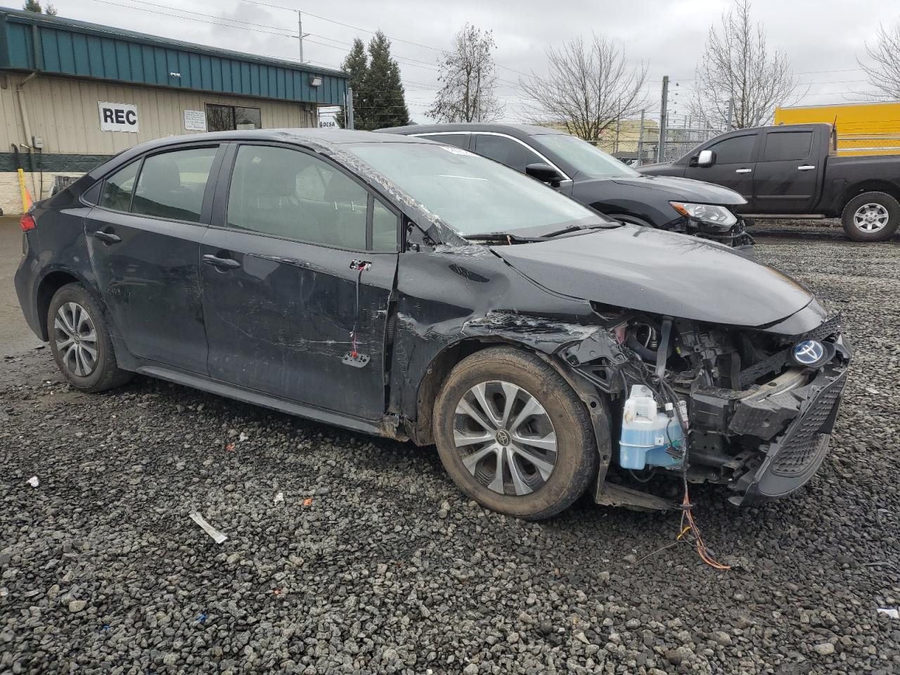 2022 TOYOTA COROLLA LE VIN:JTDEAMDE6NJ048572