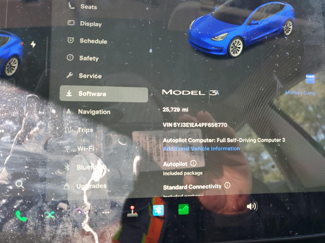 2023 TESLA MODEL 3  VIN:JN1BY1AR5DM604813