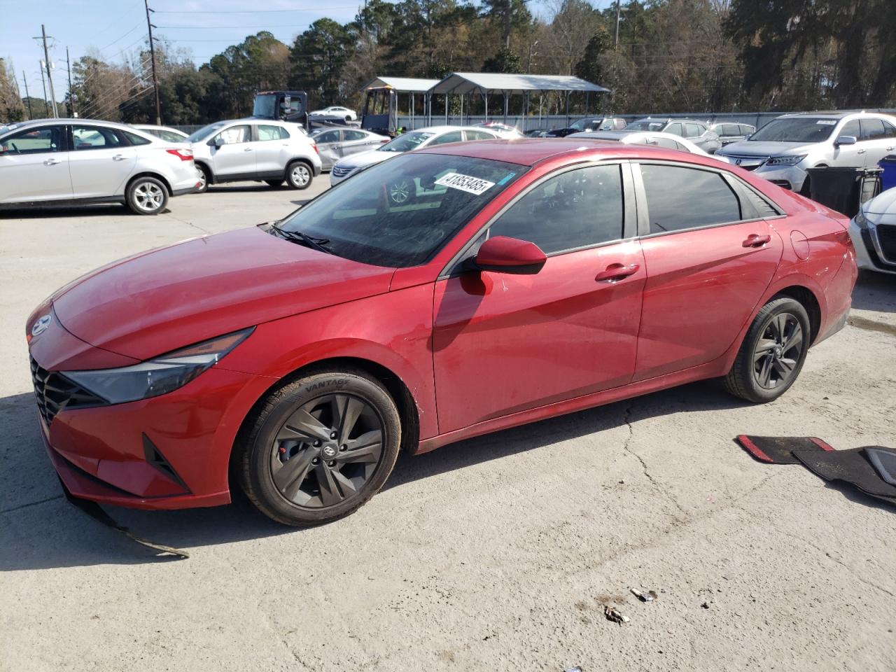 2022 HYUNDAI ELANTRA SEL VIN:KMHLS4AG8NU315277