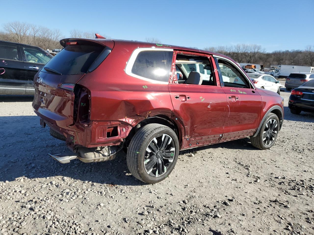 2023 KIA TELLURIDE SX VIN:5XYP54GC3PG388627