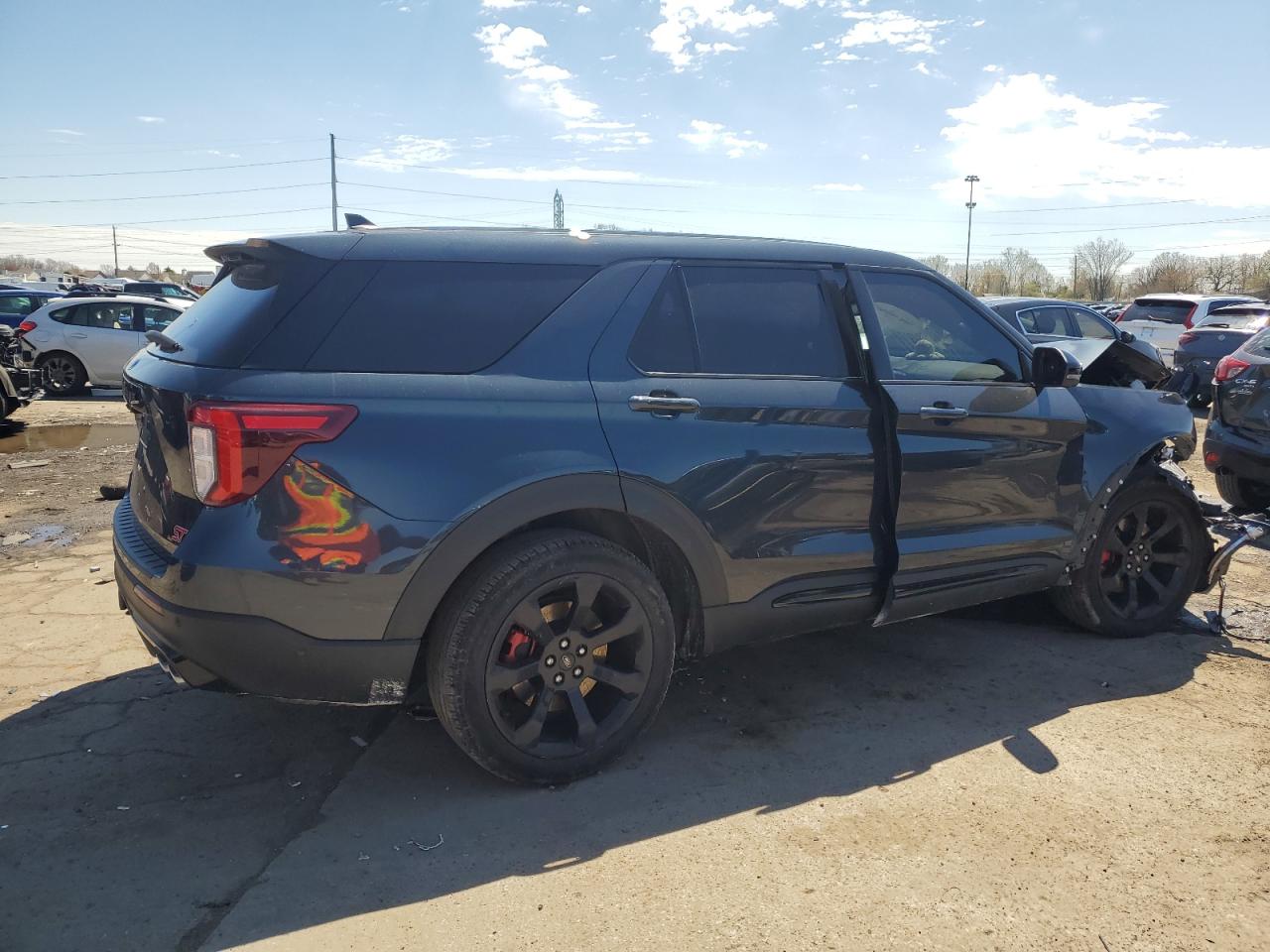 2022 FORD EXPLORER ST VIN:1FM5K8GC1NGA88470
