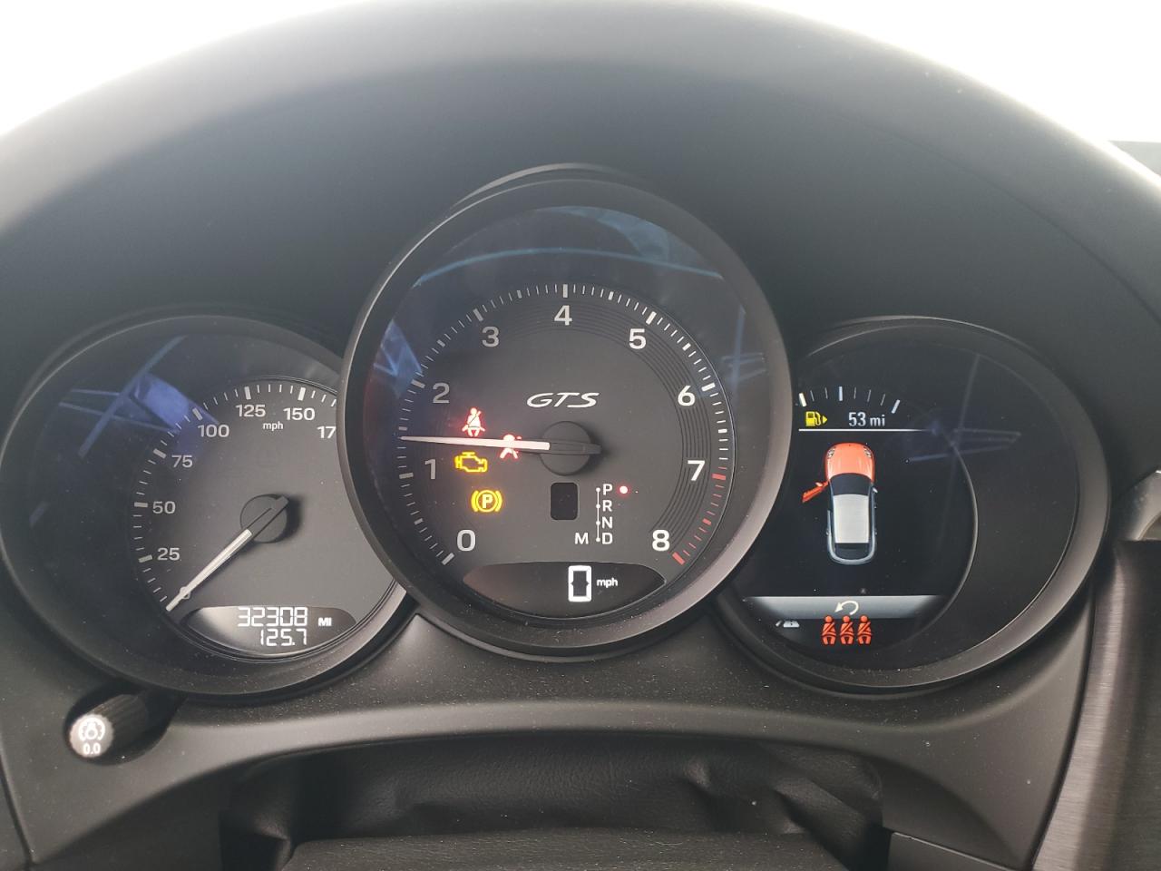 2022 PORSCHE MACAN GTS VIN:WP1AF2A56NLB30474