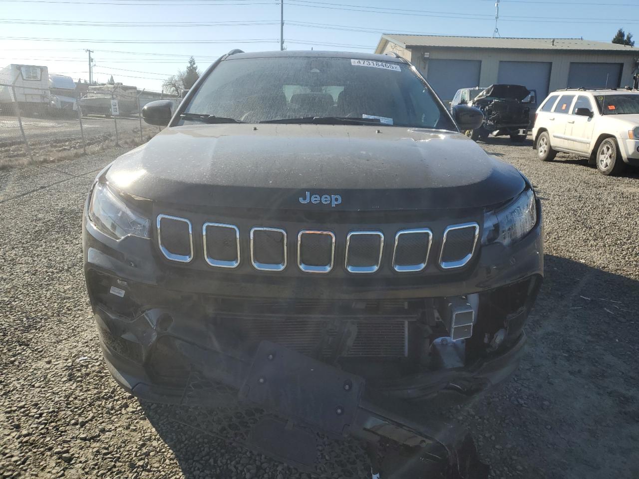 2022 JEEP COMPASS LATITUDE LUX VIN:3C4NJDFB8NT165002
