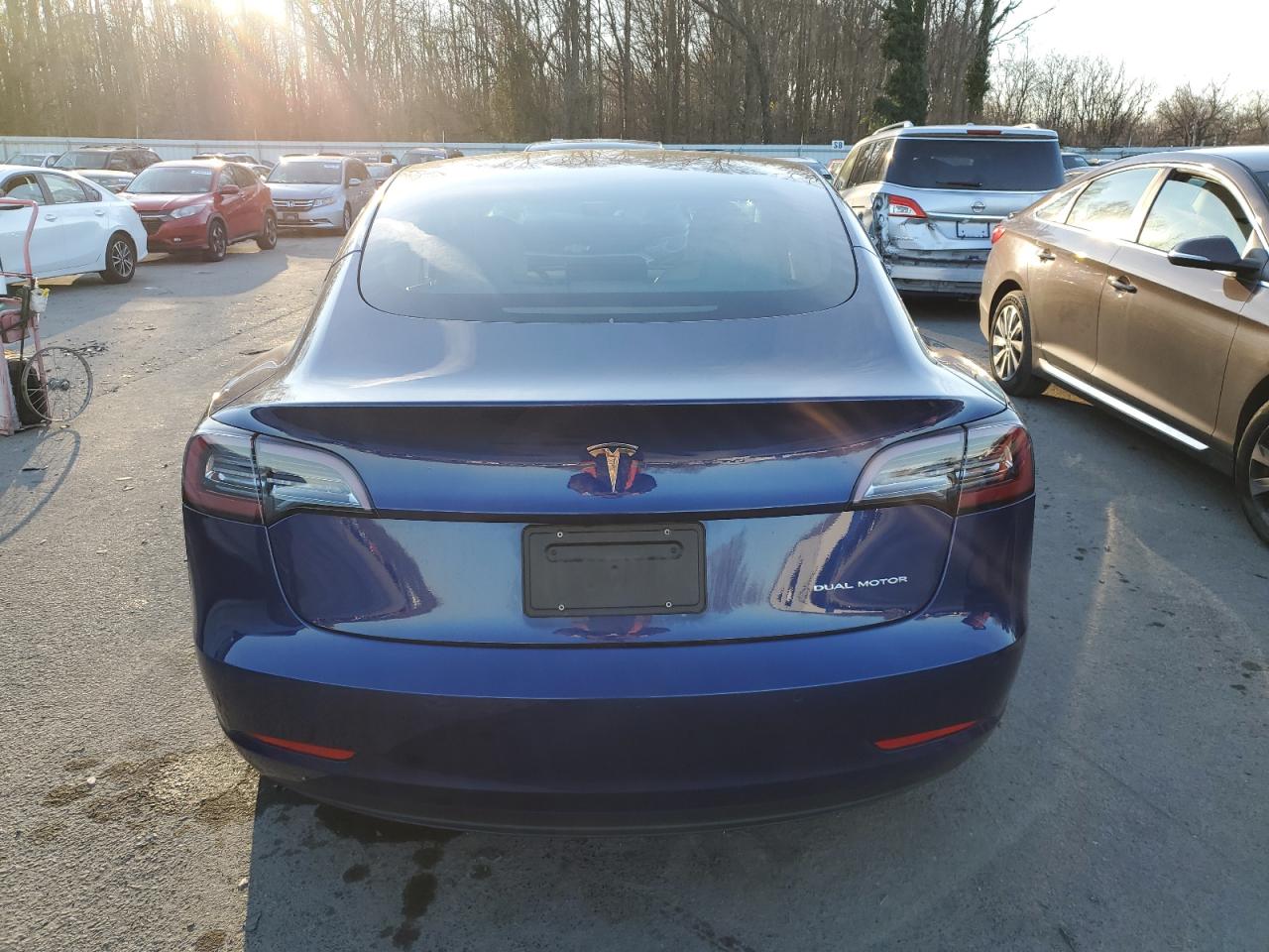 2022 TESLA MODEL 3  VIN:5YJ3E1EBXNF312673