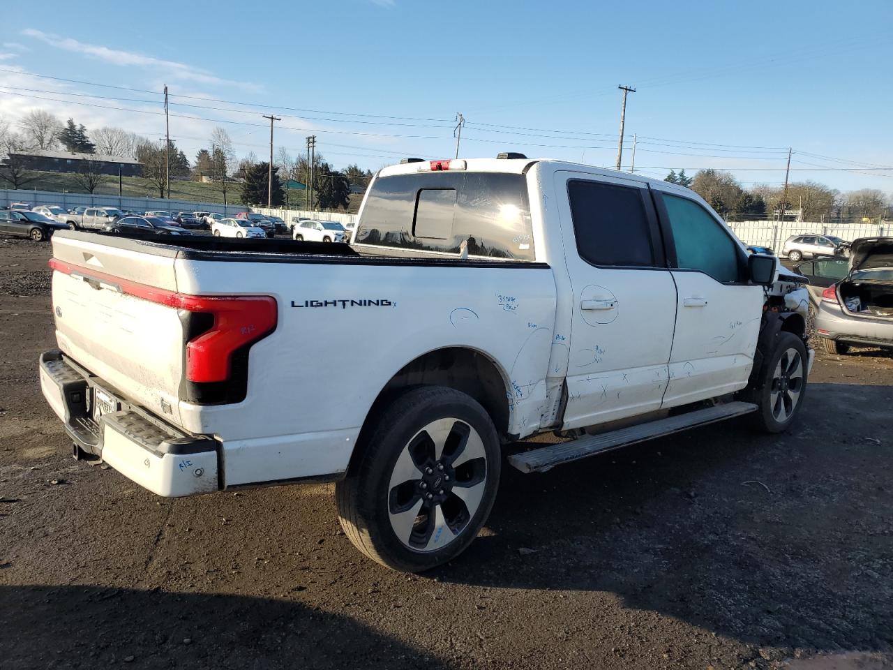 2023 FORD F150 LIGHTNING PRO VIN:1FT6W1EV1PWG26117