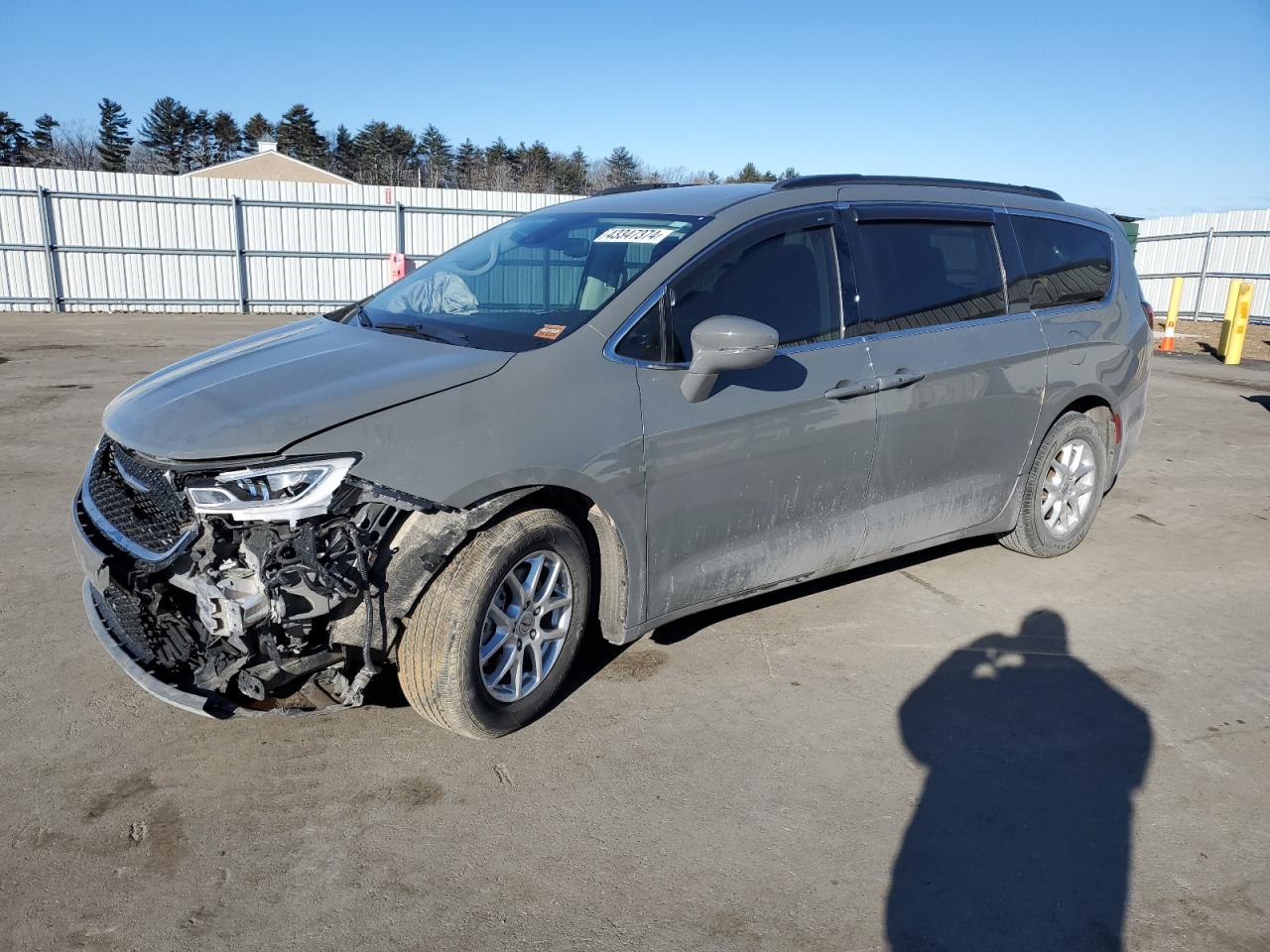 2022 CHRYSLER PACIFICA TOURING L VIN:2C4RC1BG6NR109316