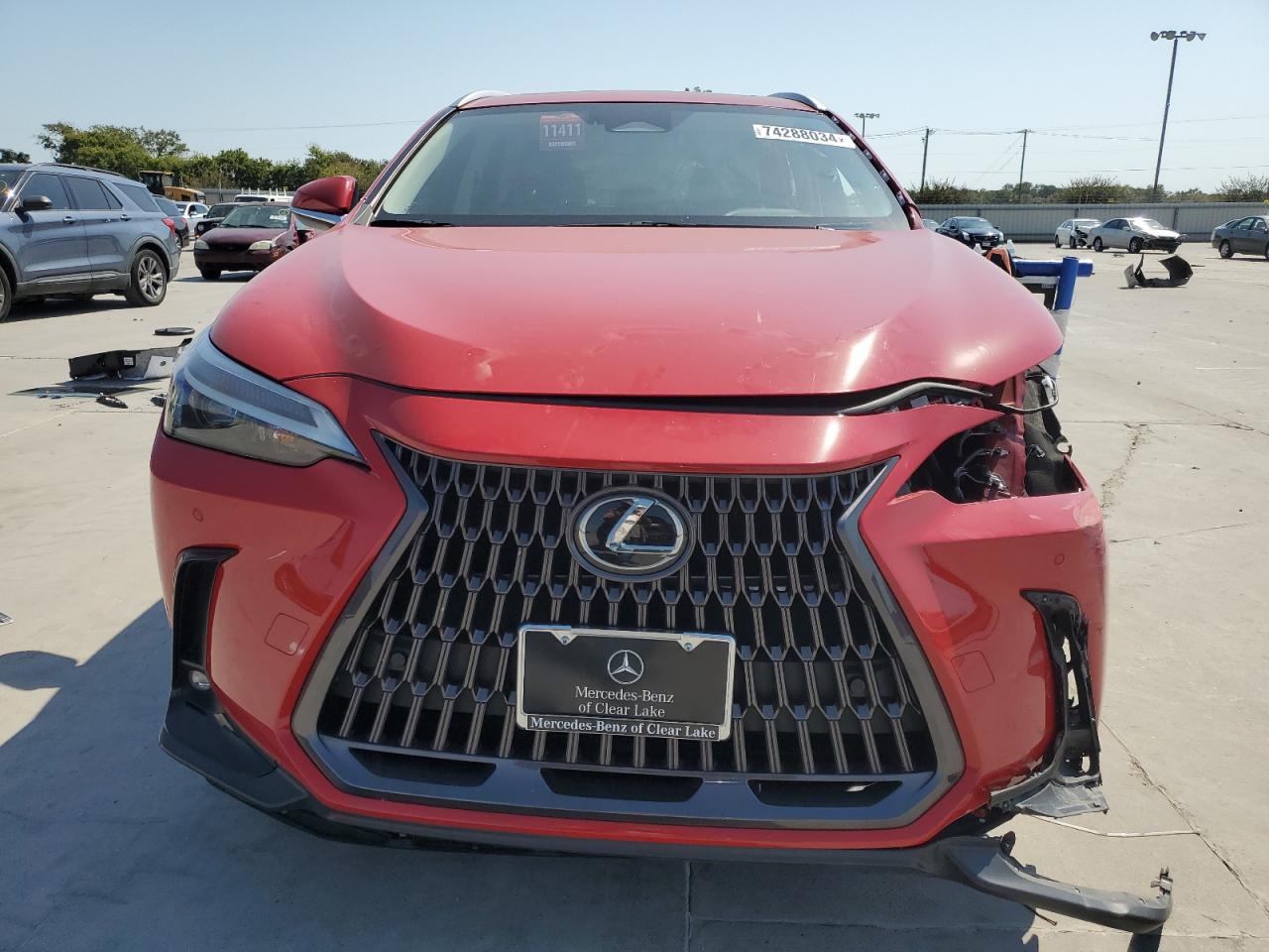 2022 LEXUS NX 250 VIN:2T2GDCAZ0NC002034