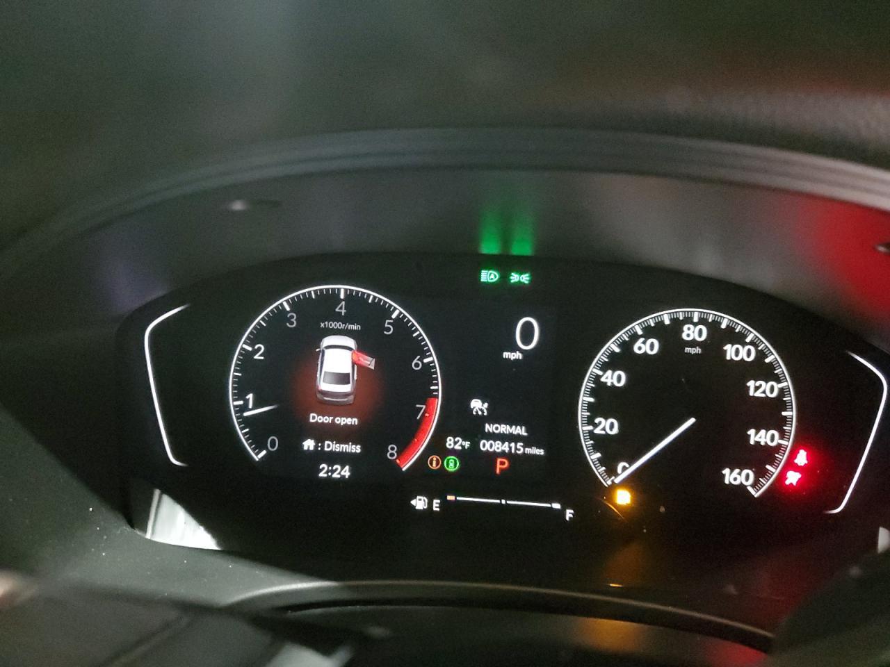 2024 HONDA CIVIC SPORT VIN:2HGFE2F59RH586279