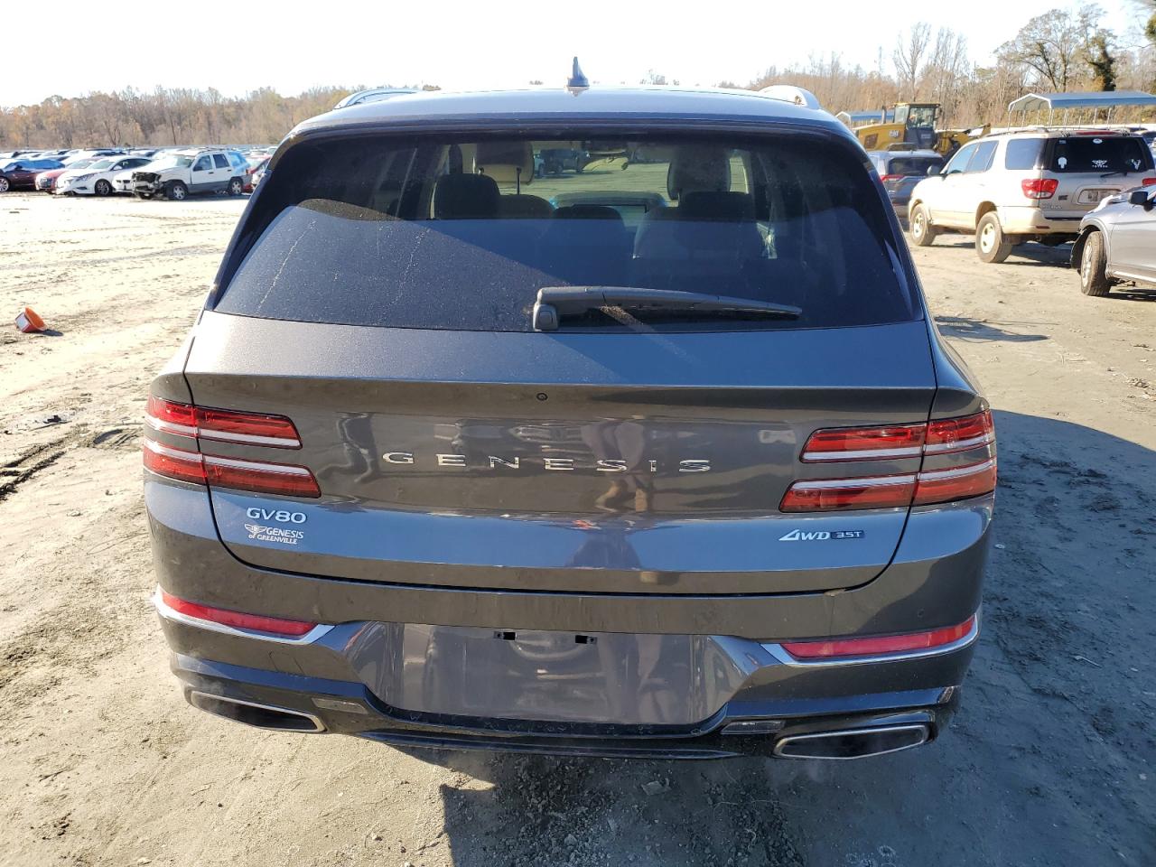 2022 GENESIS GV80 BASE VIN:KMUHCESC4NU075604