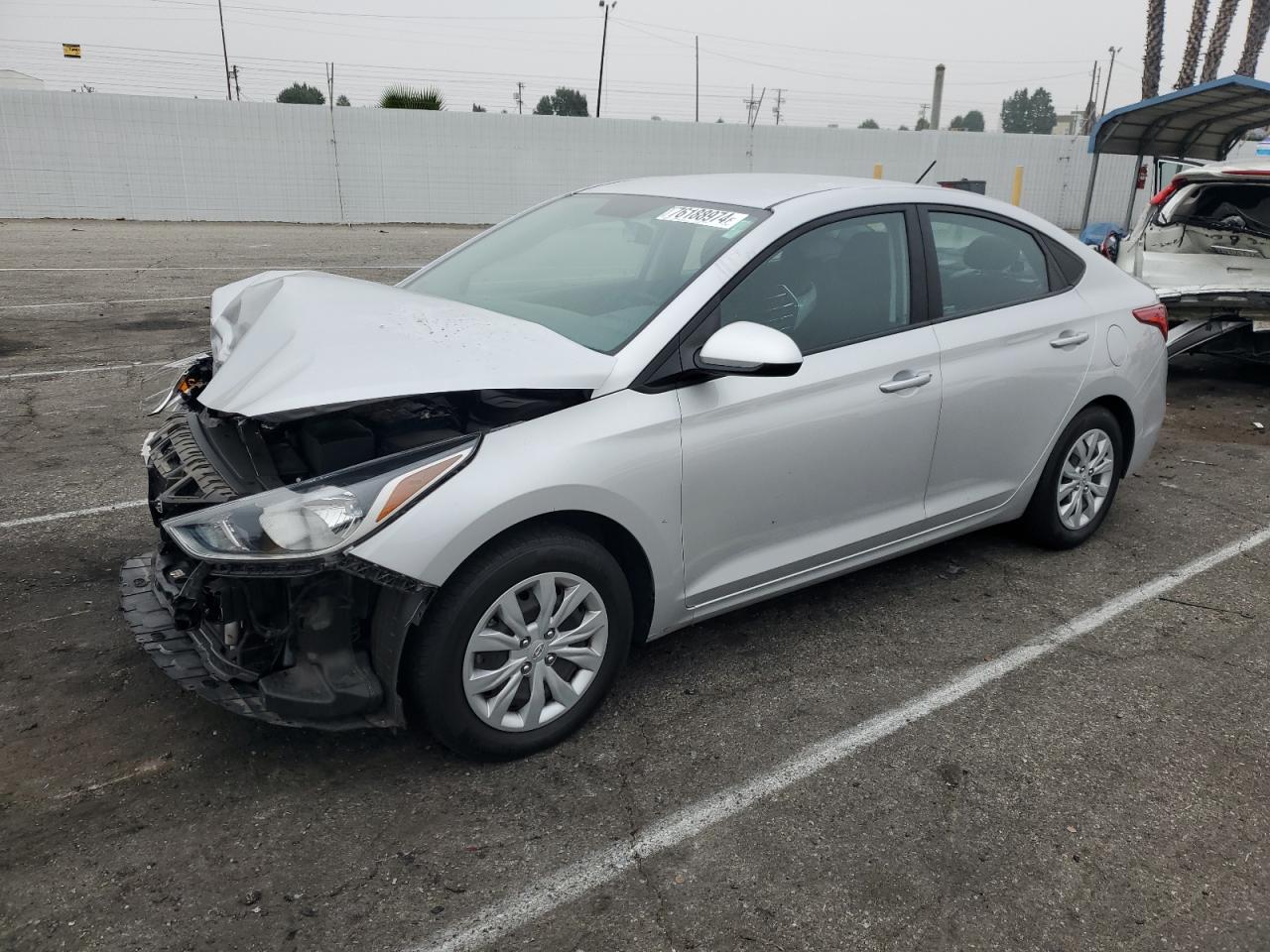 2022 HYUNDAI ACCENT SE VIN:3KPC24A61NE157651
