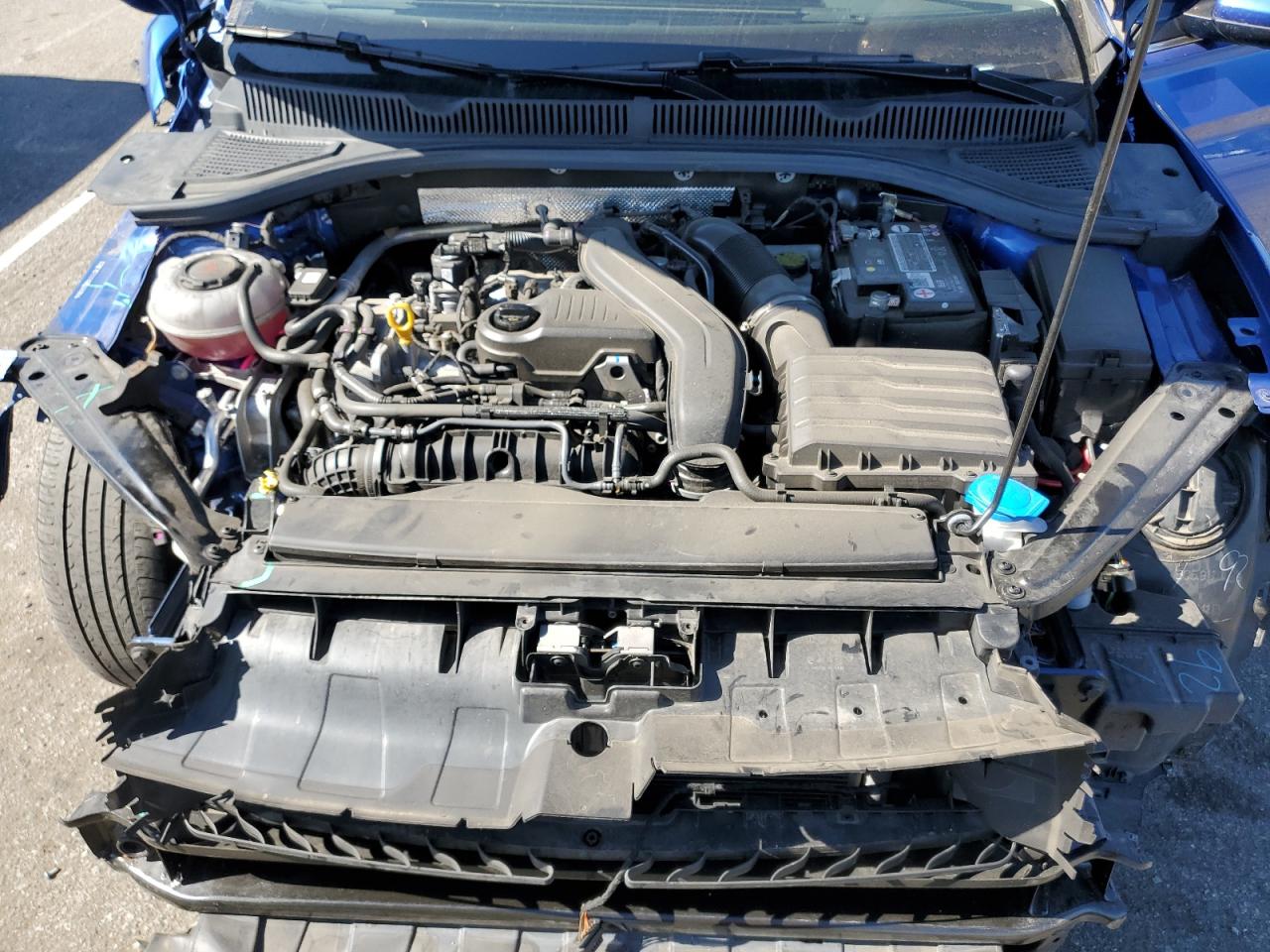 2022 VOLKSWAGEN JETTA SE VIN:3VW7M7BU9NM030904
