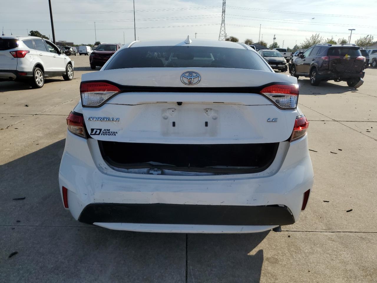 2022 TOYOTA COROLLA LE VIN:5YFEPMAE7NP361080