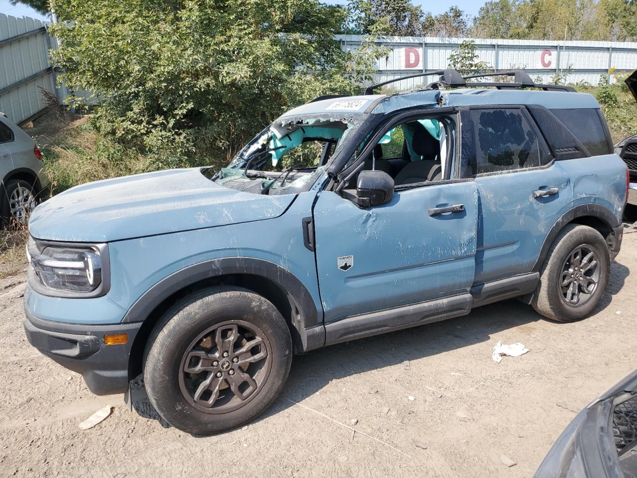 2022 FORD BRONCO SPORT BIG BEND VIN:3FMCR9B60NRE07005