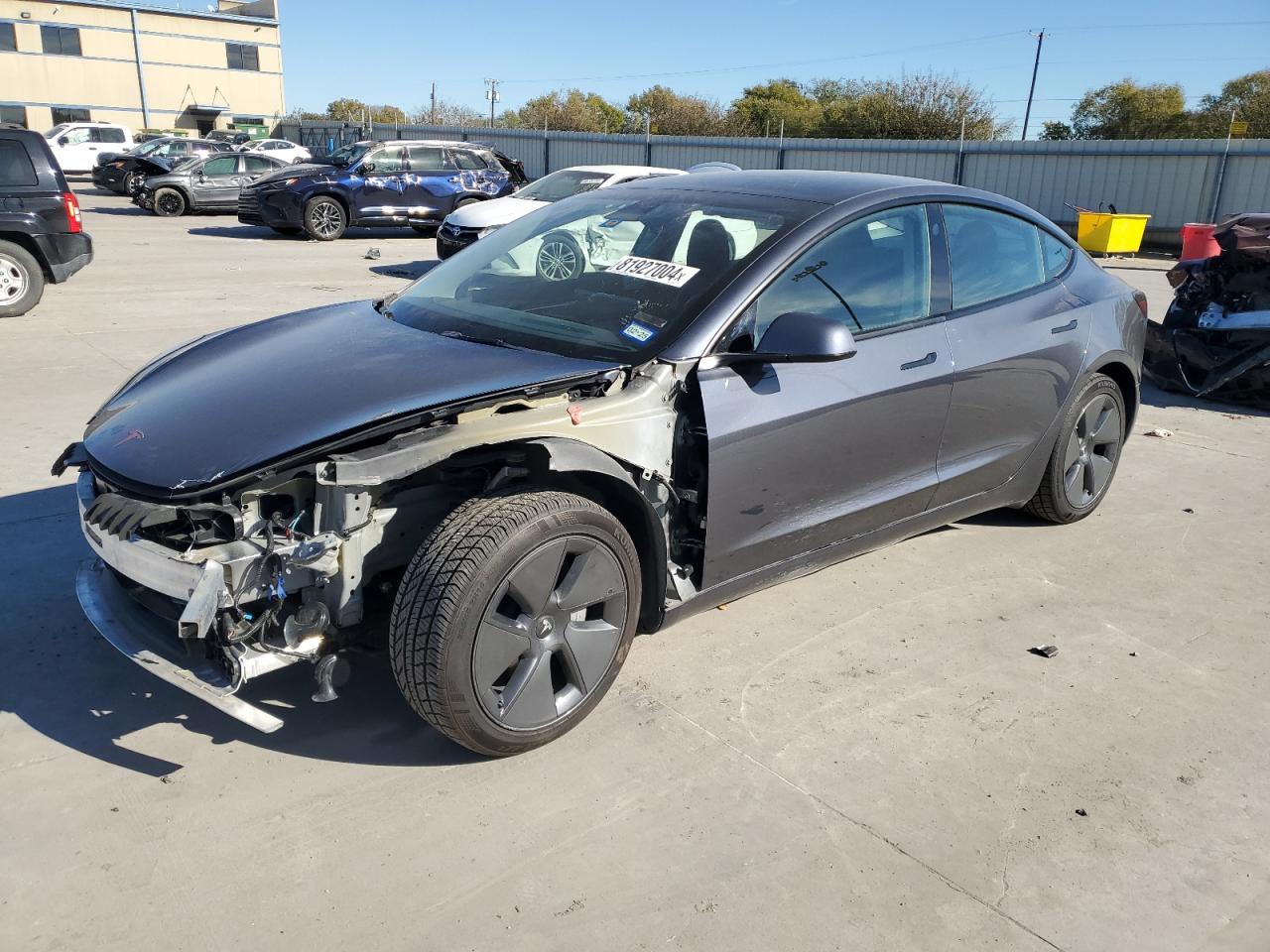 2022 TESLA MODEL 3  VIN:5YJ3E1EB1NF171895