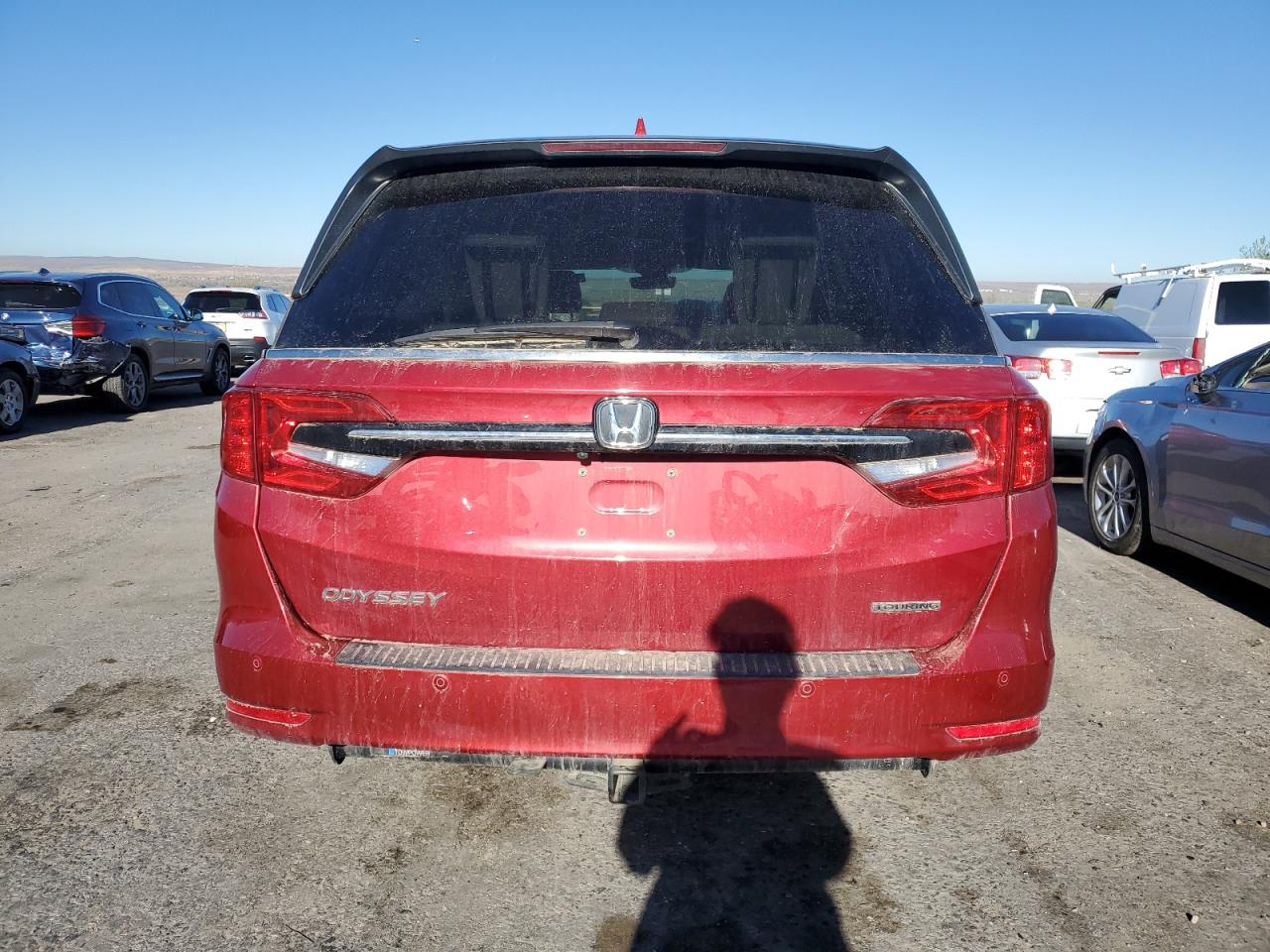 2022 HONDA ODYSSEY TOURING VIN:5FNRL6H88NB057888
