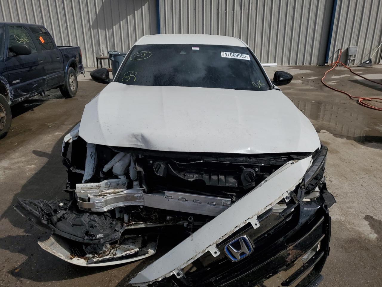 2022 HONDA ACCORD HYBRID SPORT VIN:1HGCV3F20NA043281