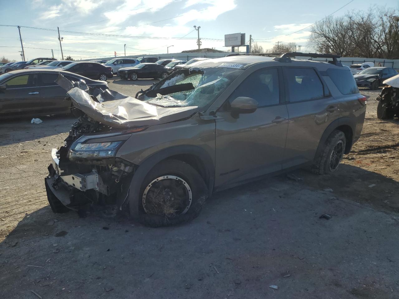 2024 NISSAN PATHFINDER ROCK CREEK VIN:5N1DR3BD8RC230028