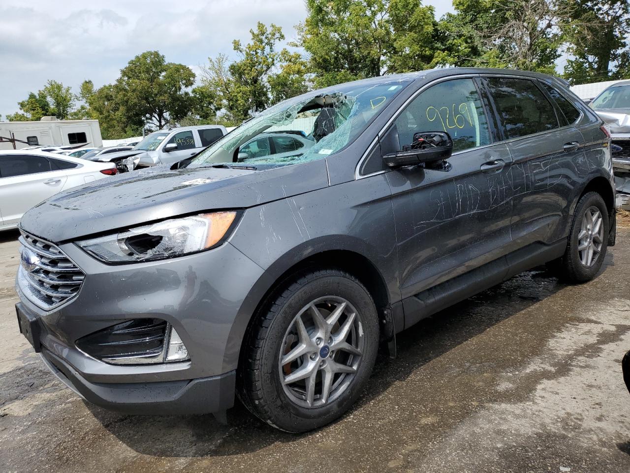 2022 FORD EDGE SEL VIN:2FMPK4J91NBB16788