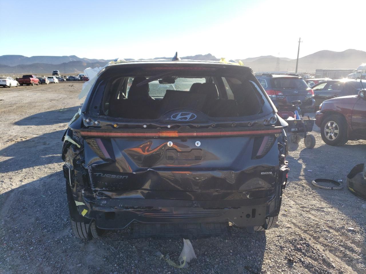 2022 HYUNDAI TUCSON SEL VIN:5NMJCCAE7NH020700