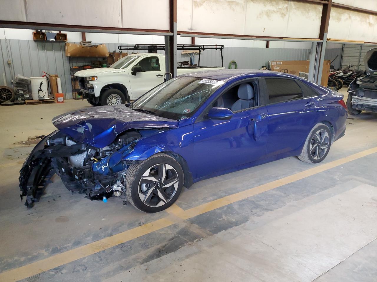 2023 HYUNDAI ELANTRA SEL VIN:KMHLS4AGXPU491878