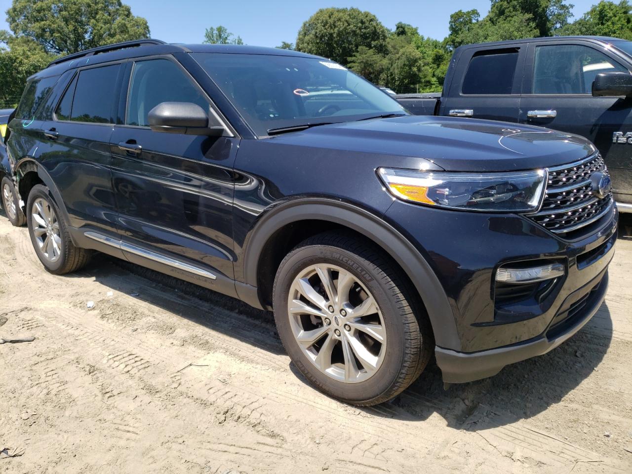 2022 FORD EXPLORER XLT VIN:1FMSK8DH6NGA71666