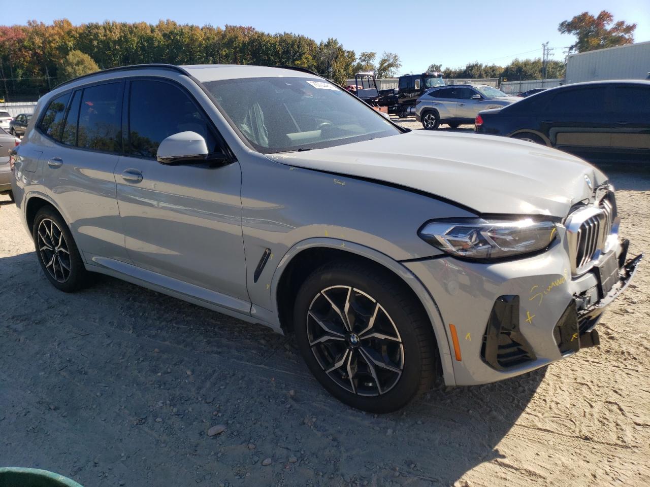 2022 BMW X3 XDRIVE30I VIN:5UX53DP06N9J21224