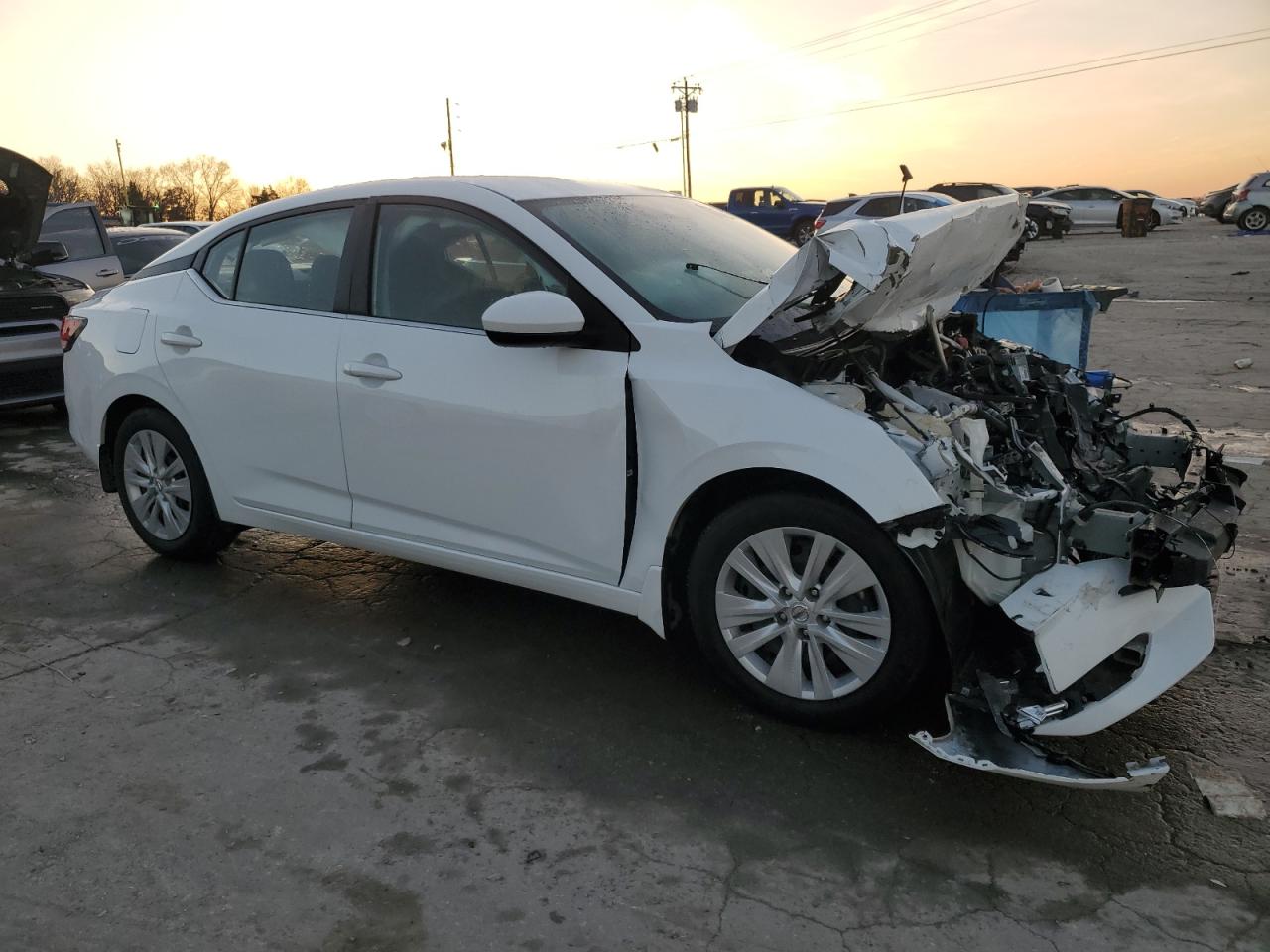 2022 NISSAN SENTRA S VIN:3N1AB8BV6NY239039