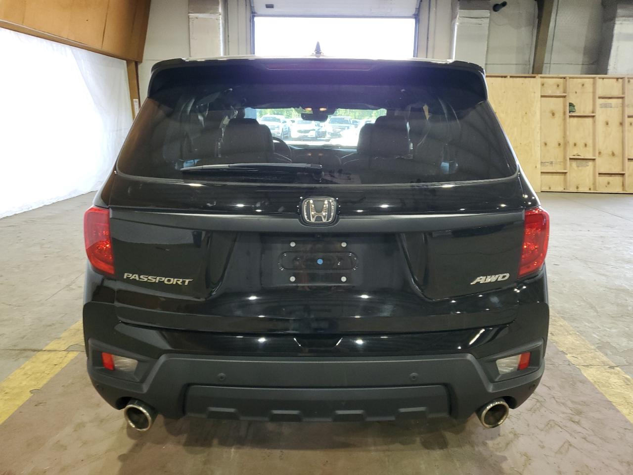 2022 HONDA PASSPORT EXL VIN:5FNYF8H53NB021935