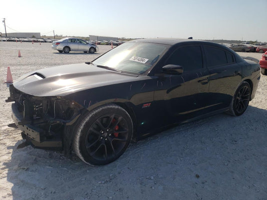 2022 DODGE CHARGER SCAT PACK VIN:2C3CDXGJ5NH159595