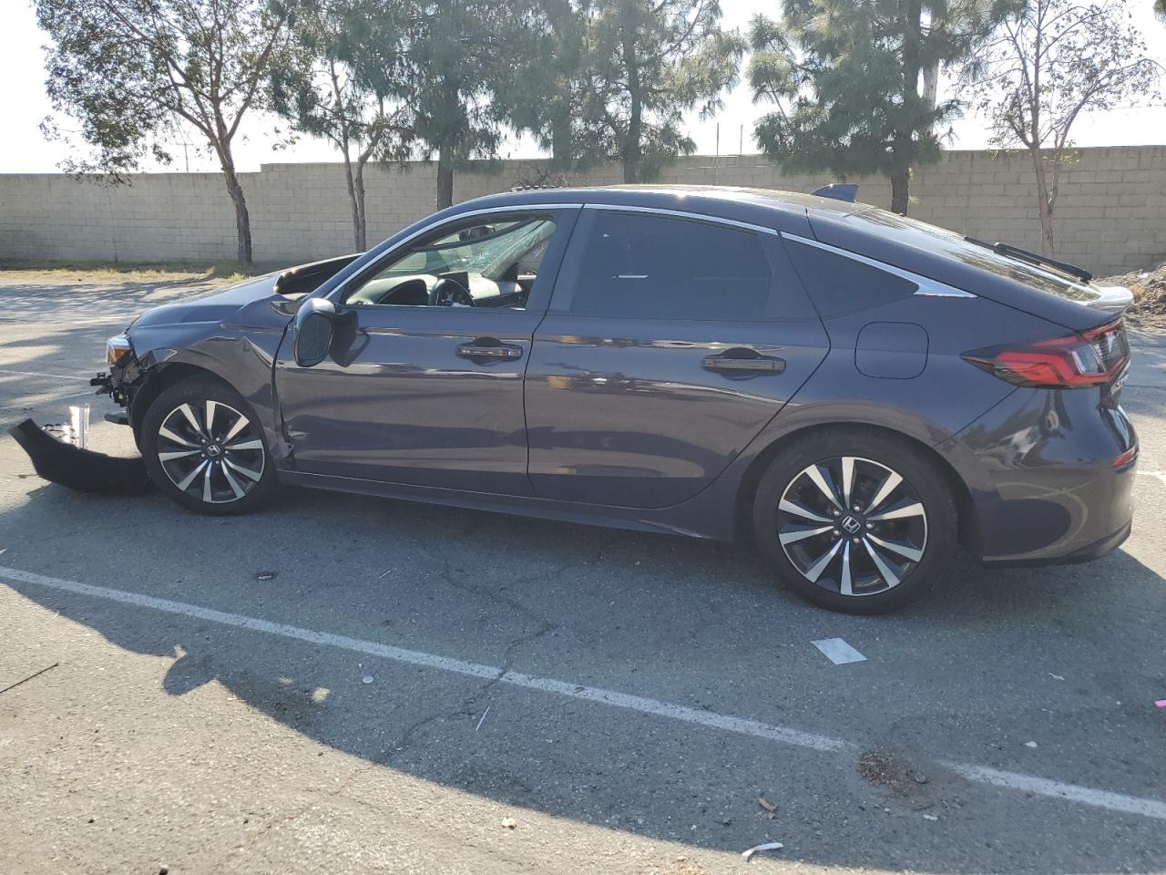 2022 HONDA CIVIC EXL VIN:19XFL1H74NE014619