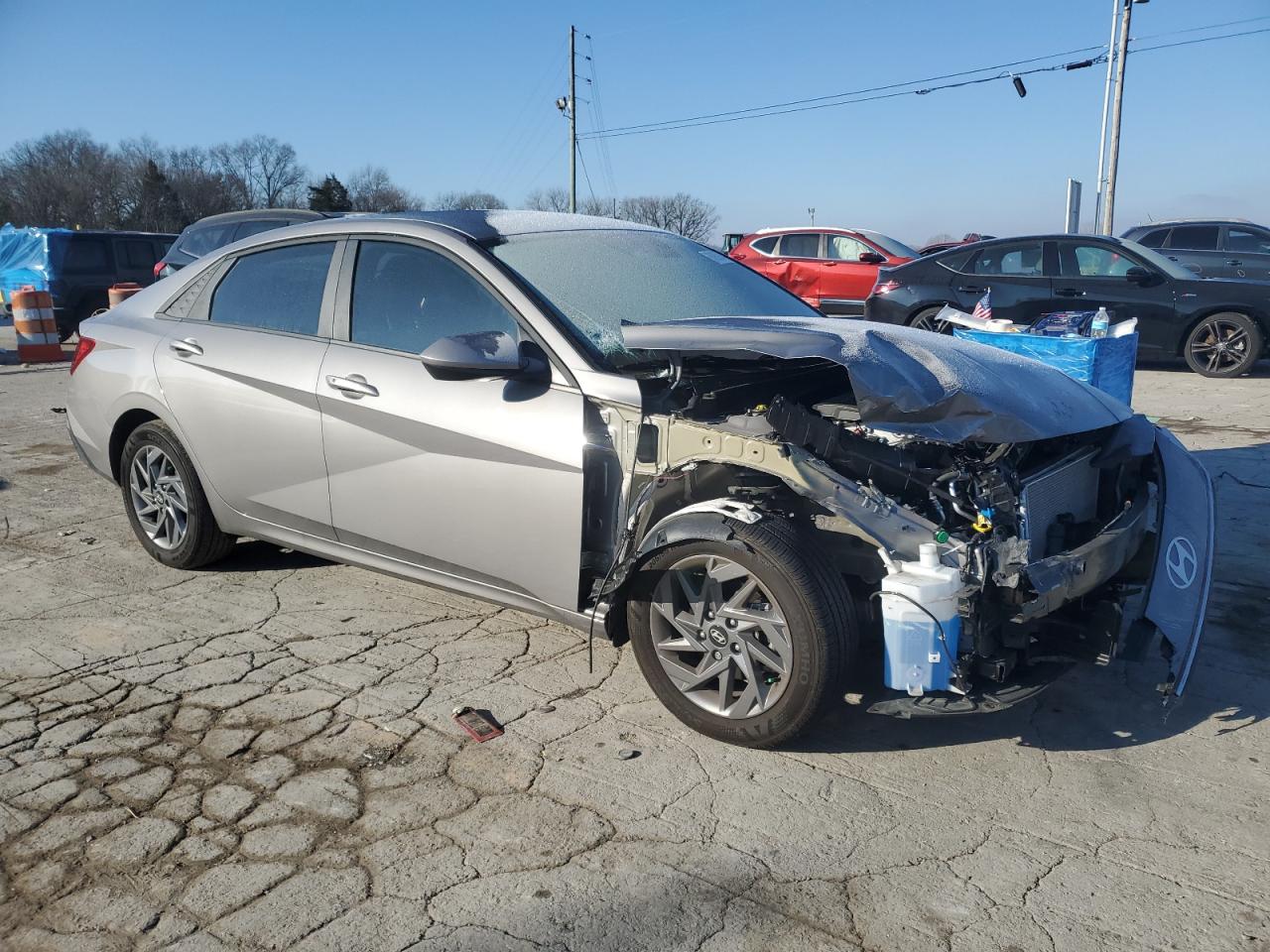 2024 HYUNDAI ELANTRA SEL VIN:KMHLM4DGXRU801312