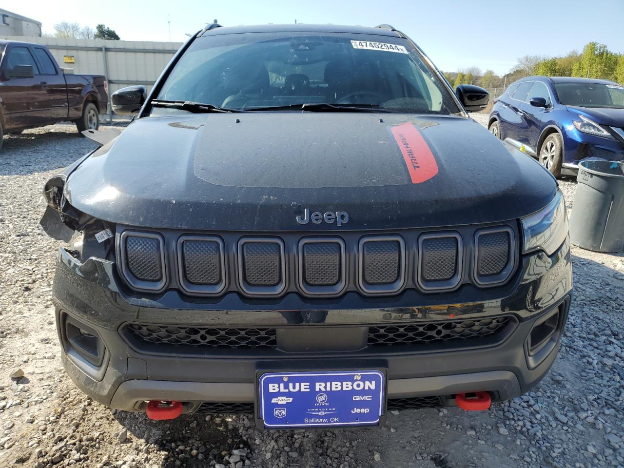 2022 JEEP COMPASS TRAILHAWK VIN:3C4NJDDB3NT211743