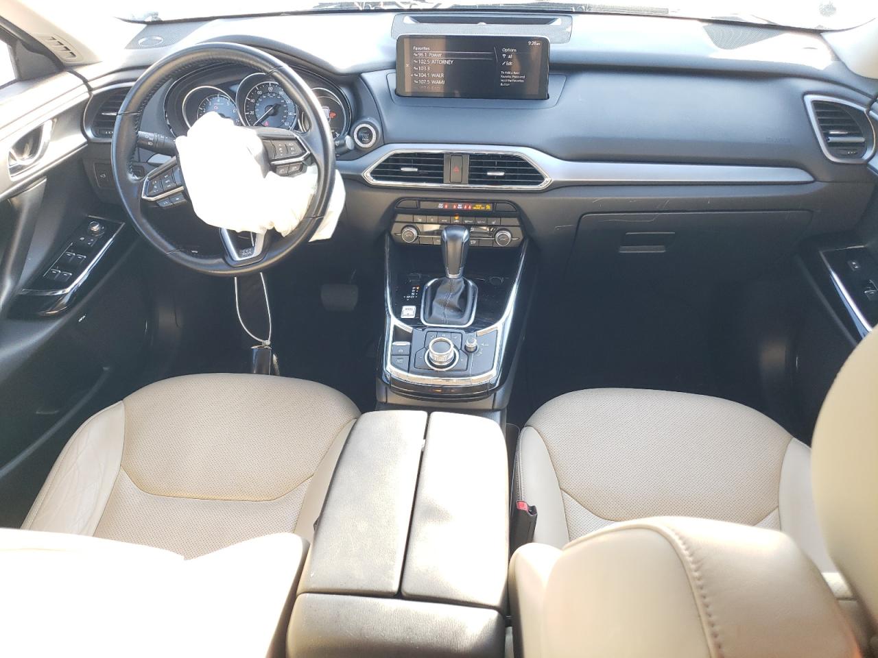 2022 MAZDA CX-9 TOURING VIN:JM3TCBCY7N0626788