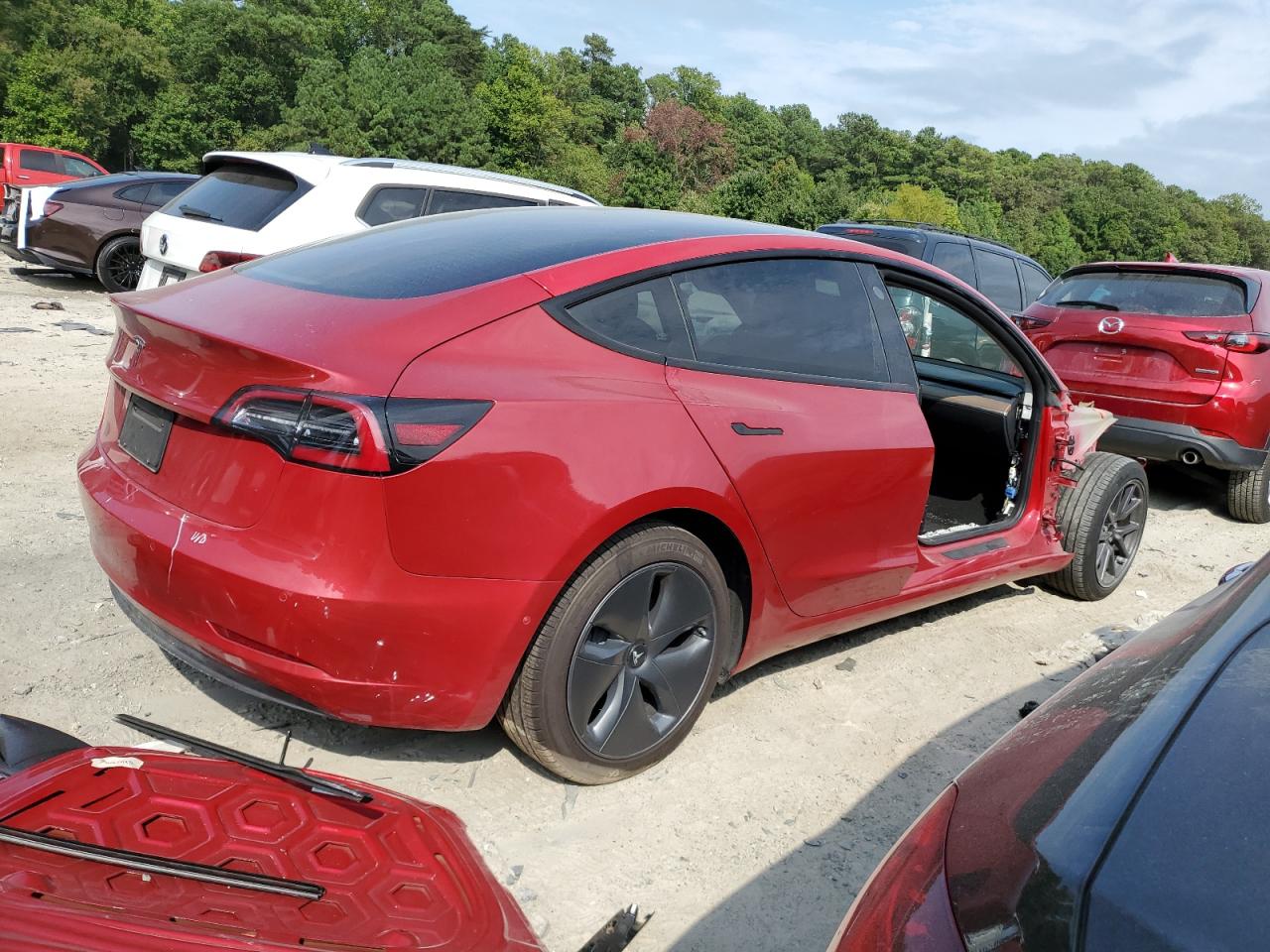 2022 TESLA MODEL 3  VIN:5YJ3E1EA1NF188901