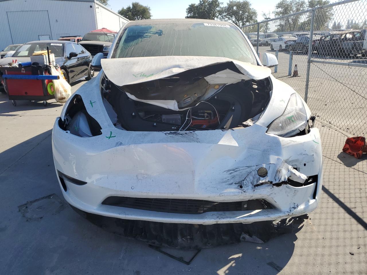 2022 TESLA MODEL Y  VIN:7SAYGDEF6NF400031
