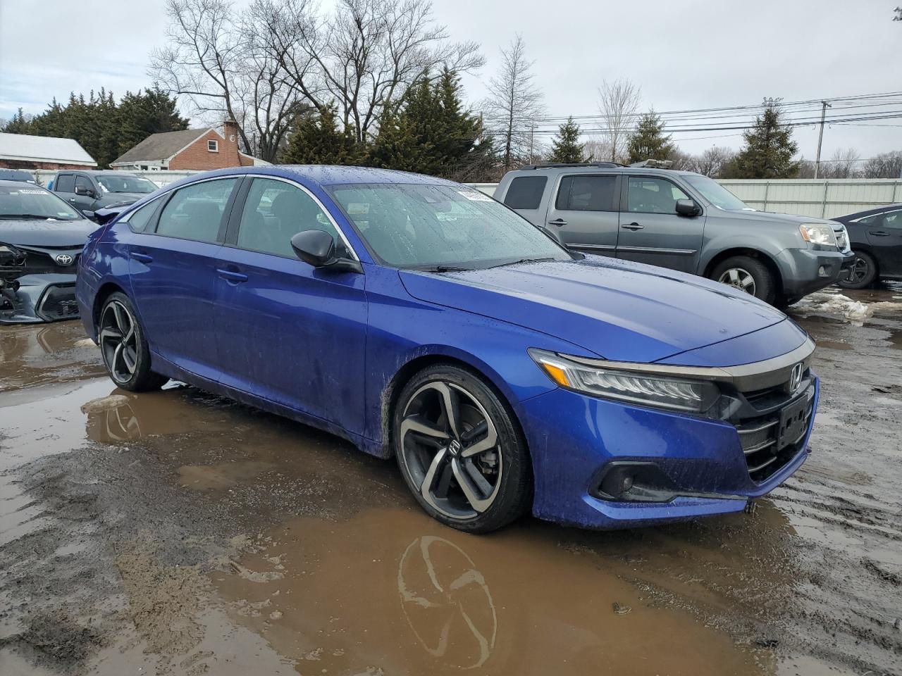 2022 HONDA ACCORD SPORT VIN:1HGCV1F38NA086506