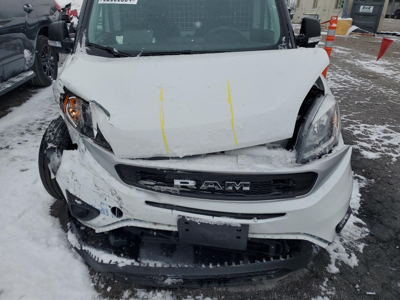 2022 RAM PROMASTER CITY TRADESMAN VIN:ZFBHRFAB1N6Y40033