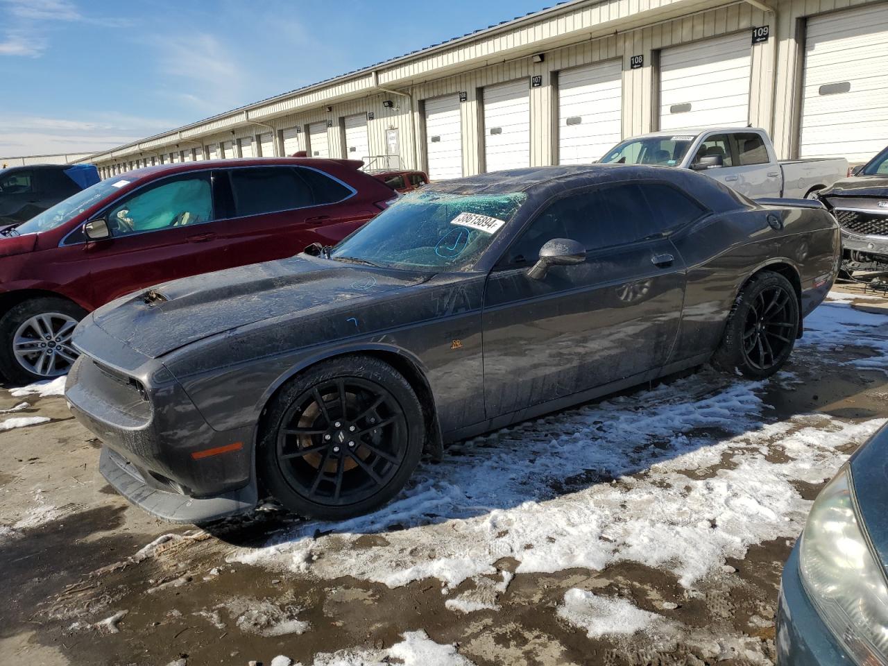 2022 DODGE CHALLENGER R/T SCAT PACK VIN:2T1BURHEXGC540053