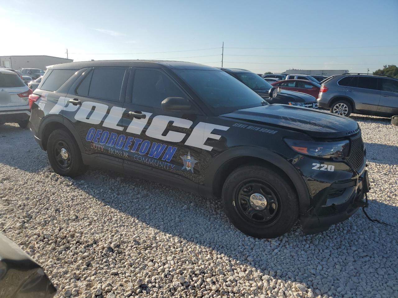 2022 FORD EXPLORER POLICE INTERCEPTOR VIN:1FM5K8AC9NGC24014