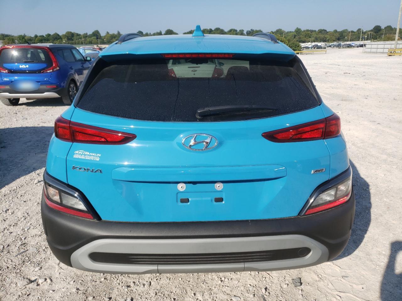 2023 HYUNDAI KONA SEL VIN:KM8K6CAB1PU998070