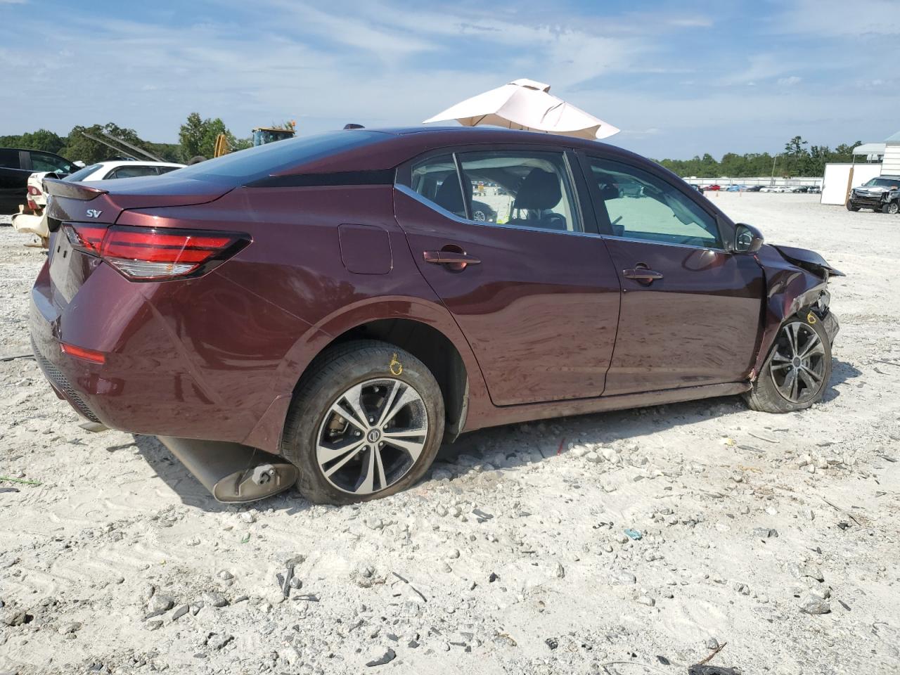 2022 NISSAN SENTRA SV VIN:3N1AB8CV3NY263197