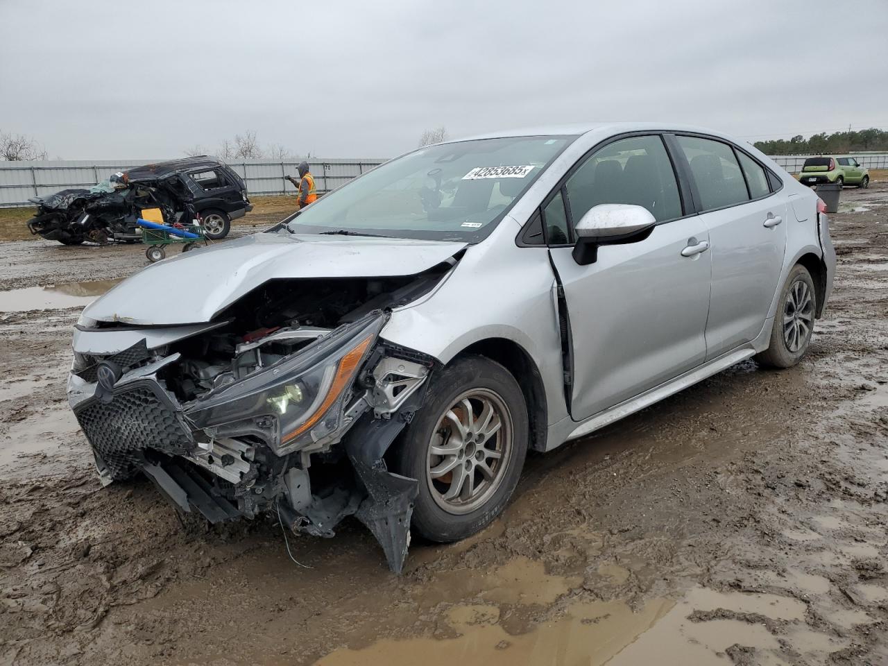 2022 TOYOTA COROLLA LE VIN:JTDEAMDE9N3008605