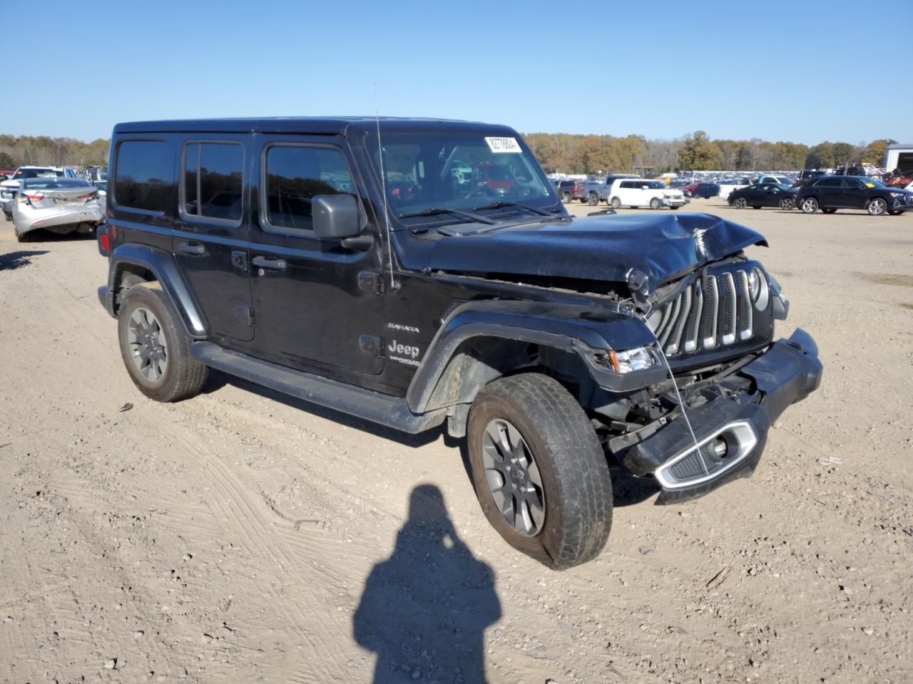 2022 JEEP WRANGLER UNLIMITED SAHARA VIN:1C4HJXEM6NW254949