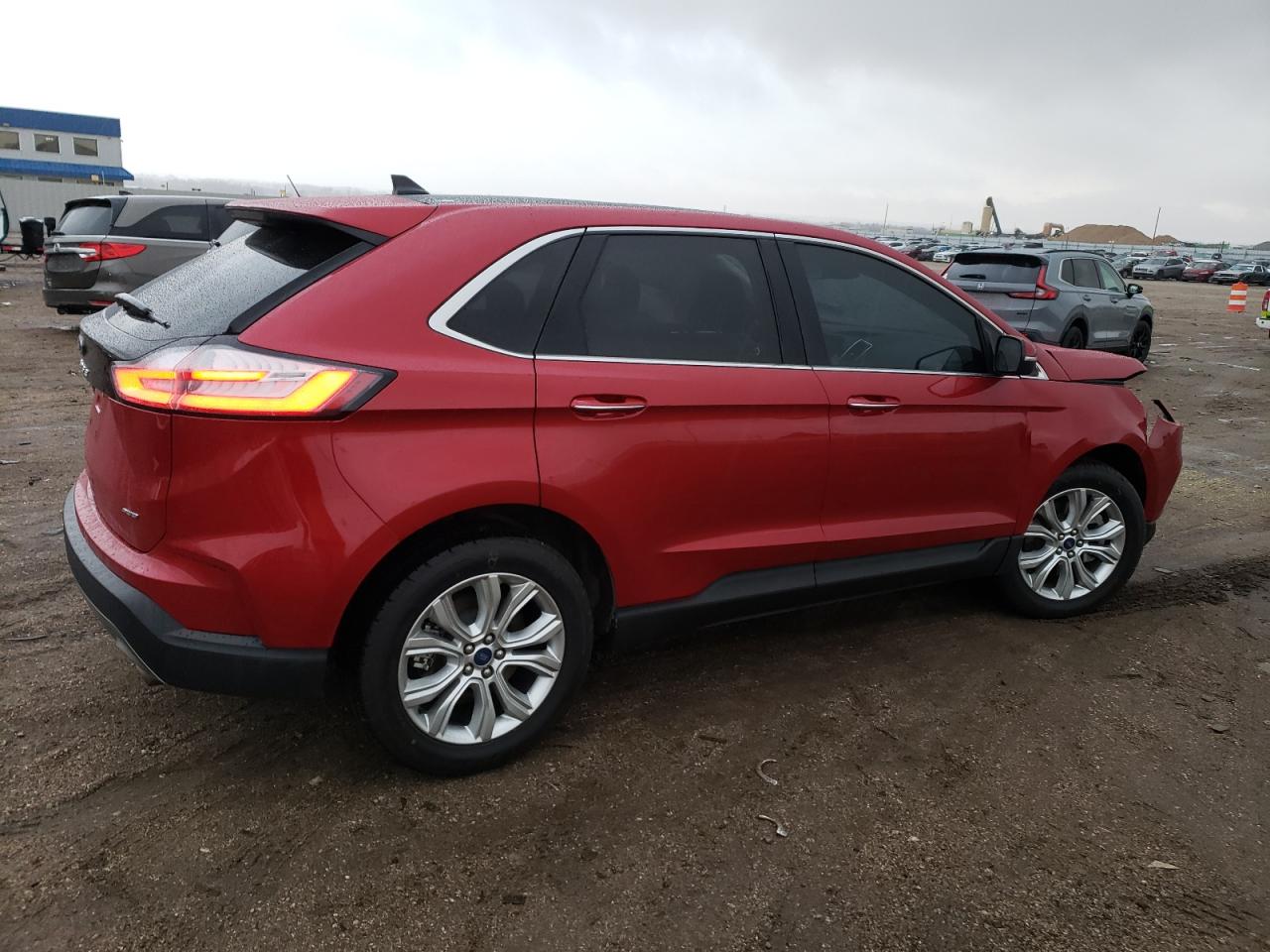 2022 FORD EDGE TITANIUM VIN:2FMPK4K96NBA58997