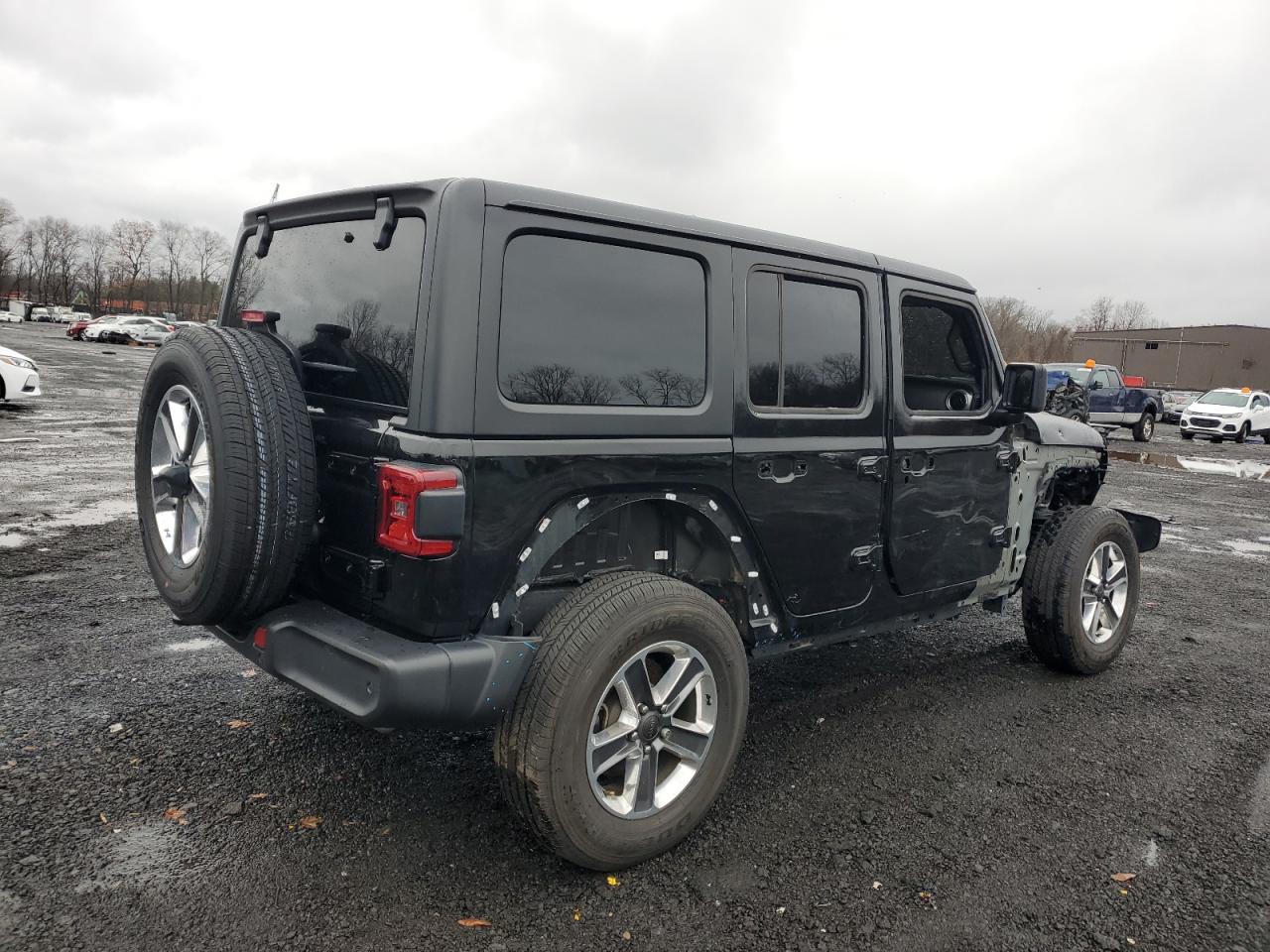 2023 JEEP WRANGLER SAHARA VIN:1C4HJXEN8PW573104