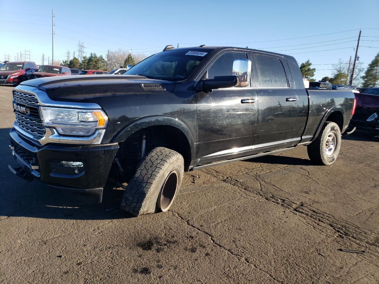 2022 RAM 2500 LIMITED VIN:3C6UR5TL2NG397604