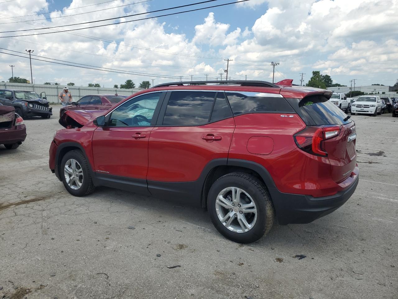2022 GMC TERRAIN SLE VIN:3GKALTEV3NL120911