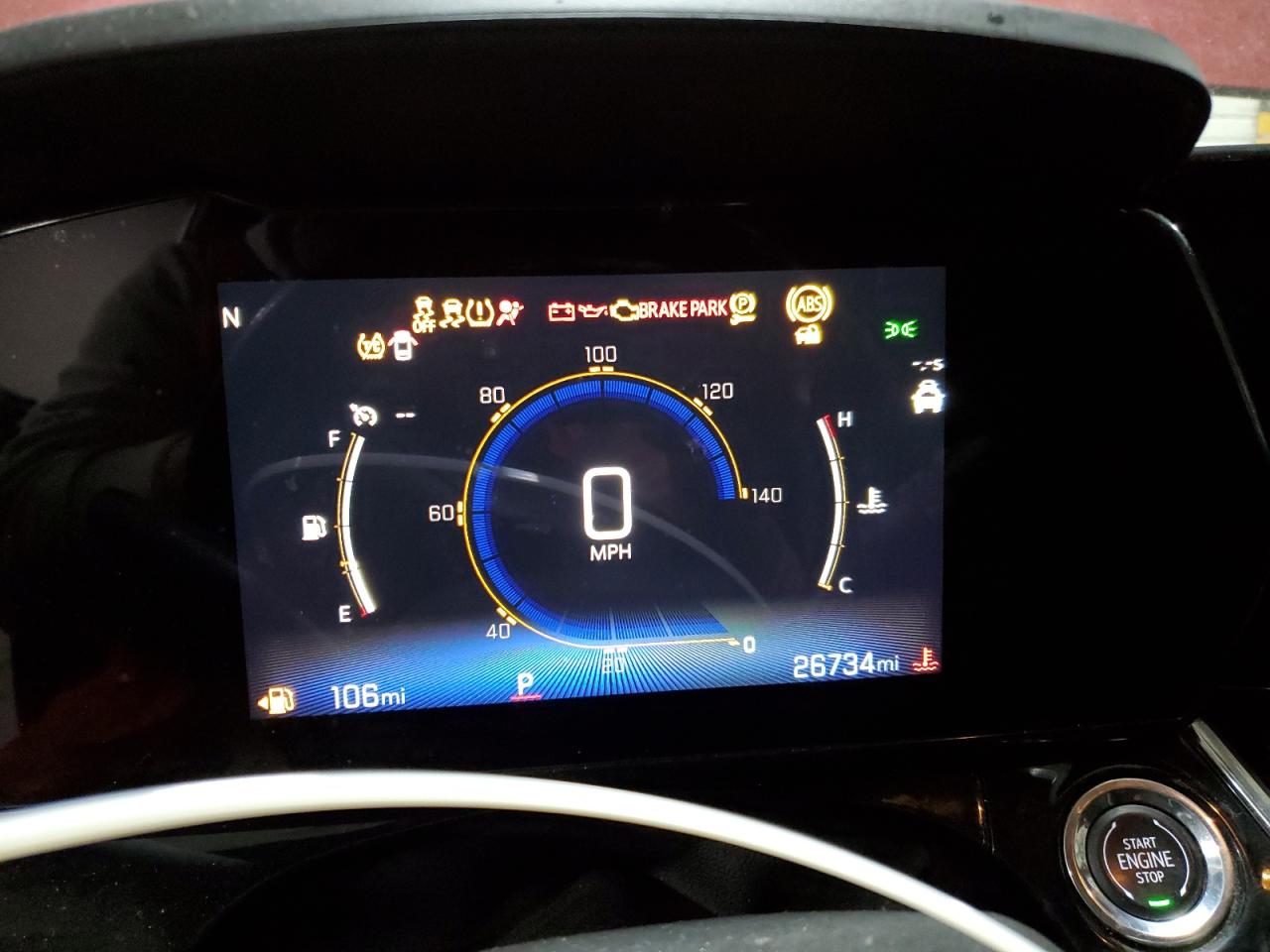 2024 CHEVROLET TRAX 2RS VIN:KL77LJE29RC004207